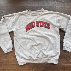 Vintage Pro Player Ohio State Buckeyes Crewneck Sweatshirt Size Medium Spellout